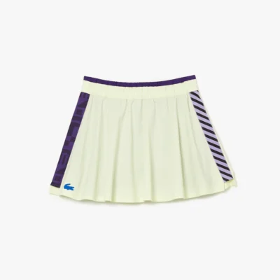 FALDA LACOSTE SPORT TENNIS CRUDO MORADO