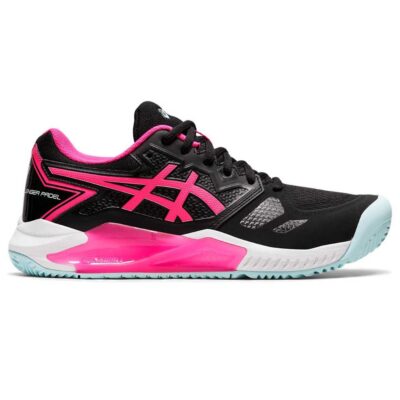 ZAPATILLA ASICS GEL-CHALLENGER 13 PADEL NEGRO ROSA