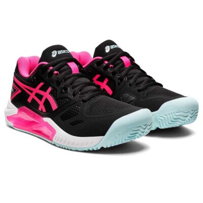 ZAPATILLA ASICS GEL-CHALLENGER 13 PADEL NEGRO ROSA