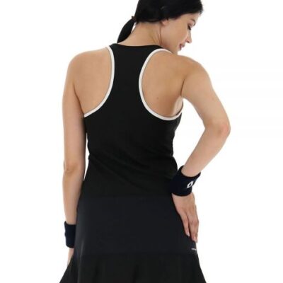 VESTIDO LOTTO SQUADRA W II NEGRO