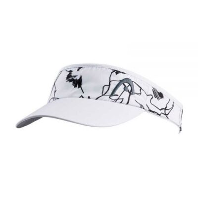 VISERA HEAD PRO PLAYER WOMENS BLANCO NEGRO WATERLILLY