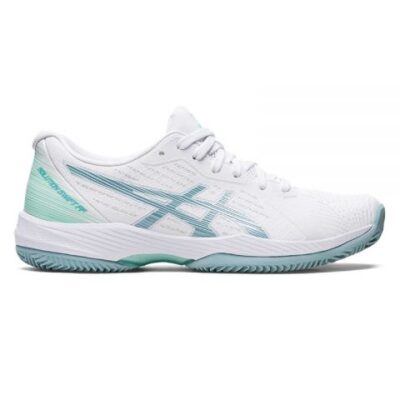 ASICS SOLUTION SWIFT™ FF CLAY  BLANCO AZUL CIELO