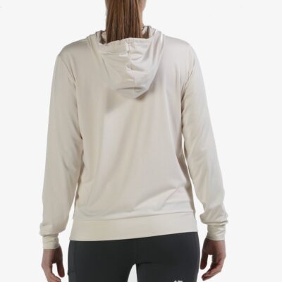 SUDADERA BULLPADEL TONAL 071 BLANCO MARFIL