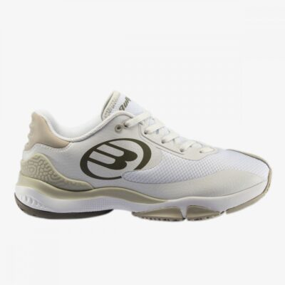 ZAPATILLA BULLPADEL FLOW HYBRID FLY 22I BLANCO/KAKI